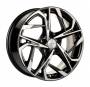 Легковой диск Khomen Wheels KHW1716 7x17 5x114,3 ET45 60,1 Black-FP